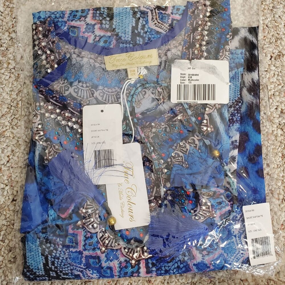 Beatiful Swim cover up Kaftan size OS